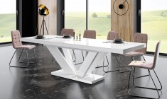 VIVA 2 table (high gloss/super matt) 160-256 cm